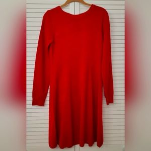 Vince Camuto Red Sweater Dress in S